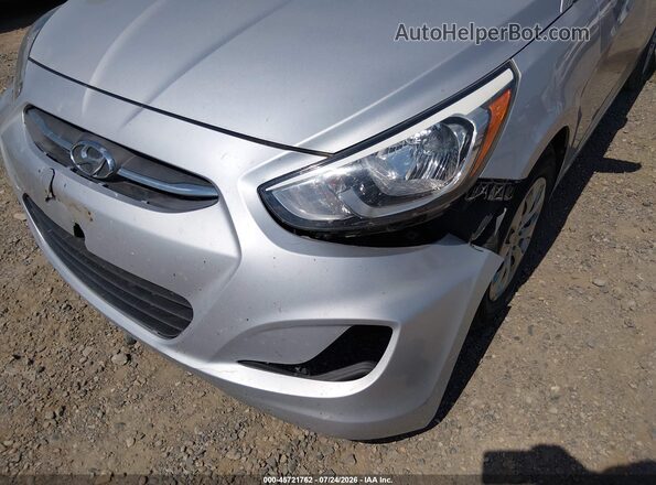 KMHCT4AE5HU269245 2017 HYUNDAI ACCENT Серебряный Вид спереди