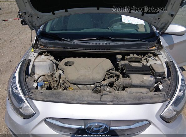 KMHCT4AE5HU269245 2017 HYUNDAI ACCENT Серебряный Вид сзади