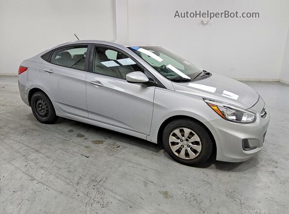 KMHCT4AE5HU306987 2017 HYUNDAI ACCENT Silver წინა მარჯვენა