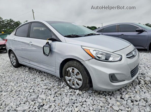 KMHCT4AE5HU307976 2017 HYUNDAI ACCENT Silver Առջևի աջ