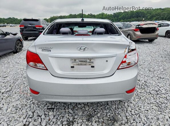 KMHCT4AE5HU307976 2017 HYUNDAI ACCENT Silver Հետևի տեսք