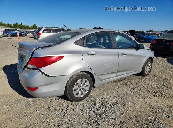 KMHCT4AE5HU312871 2017 HYUNDAI ACCENT Silver Rear right