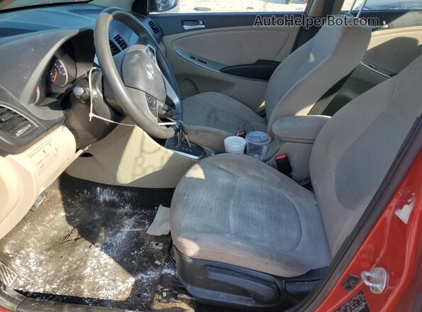 KMHCT4AE5HU360211 2017 HYUNDAI ACCENT Red Vista interior delantera