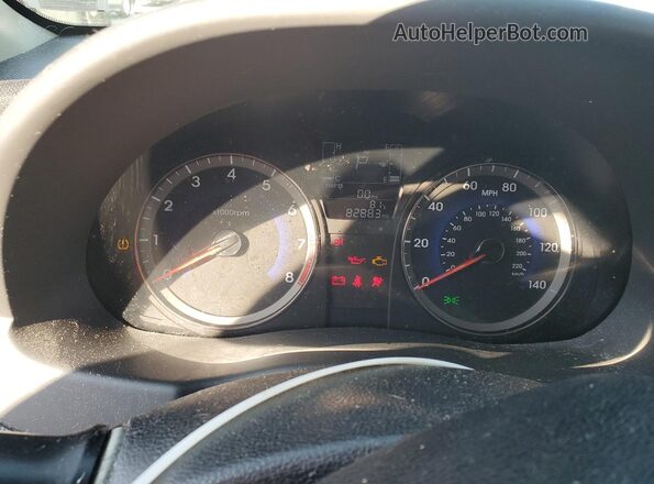 KMHCT4AE5HU360211 2017 HYUNDAI ACCENT Red Vista del cuadro de instrumentos