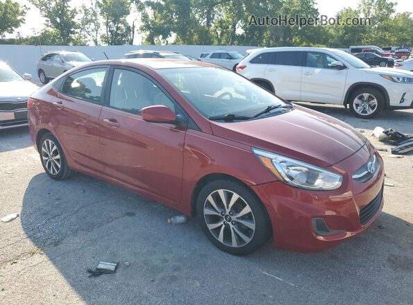 KMHCT4AE5HU360211 2017 HYUNDAI ACCENT Red Delantero derecho