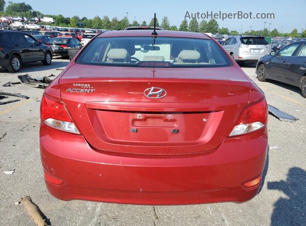 KMHCT4AE5HU360211 2017 HYUNDAI ACCENT Red Vista trasera