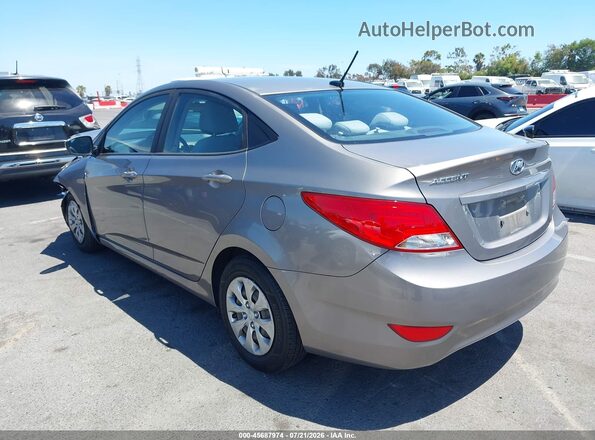 KMHCT4AE5HU373752 2017 HYUNDAI ACCENT Champagne უკანა მარცხენა