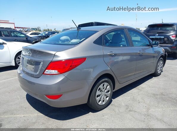 KMHCT4AE5HU373752 2017 HYUNDAI ACCENT Champagne უკანა მარჯვენა