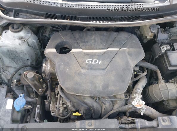 KMHCT4AE6GU011802 2016 HYUNDAI ACCENT Silver Вид спереду