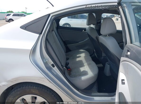 KMHCT4AE6GU011802 2016 HYUNDAI ACCENT Silver Вид наклейки з VIN-кодом