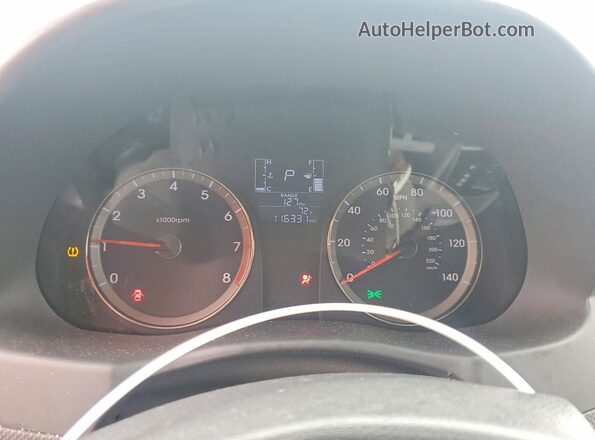 KMHCT4AE6GU067898 2016 HYUNDAI ACCENT Silver Vista del cuadro de instrumentos