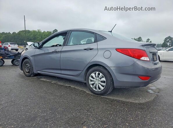KMHCT4AE6GU067898 2016 HYUNDAI ACCENT Silver Trasero izquierdo