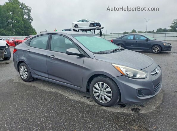 KMHCT4AE6GU067898 2016 HYUNDAI ACCENT Silver Delantero derecho