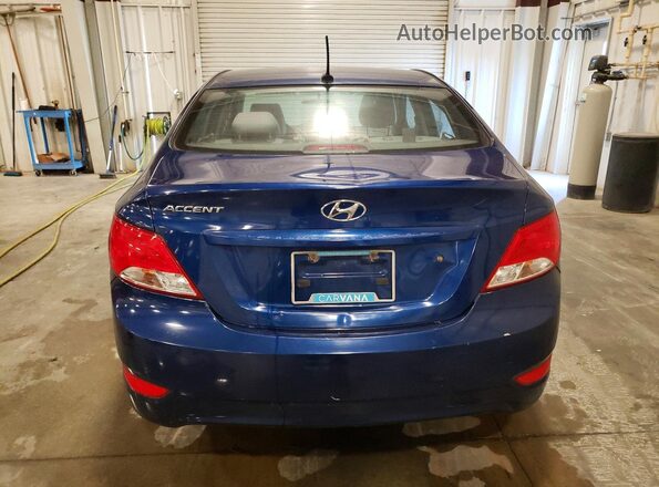 KMHCT4AE6GU105520 2016 HYUNDAI ACCENT Blue Vista trasera