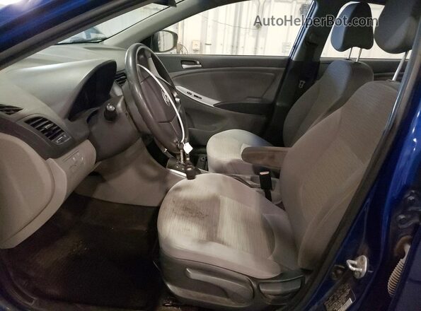 KMHCT4AE6GU105520 2016 HYUNDAI ACCENT Blue Vista interior delantera