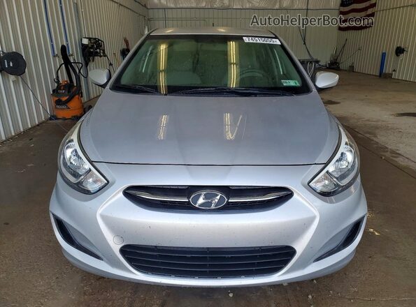 KMHCT4AE6GU139621 2016 HYUNDAI ACCENT Silver Вид спереду