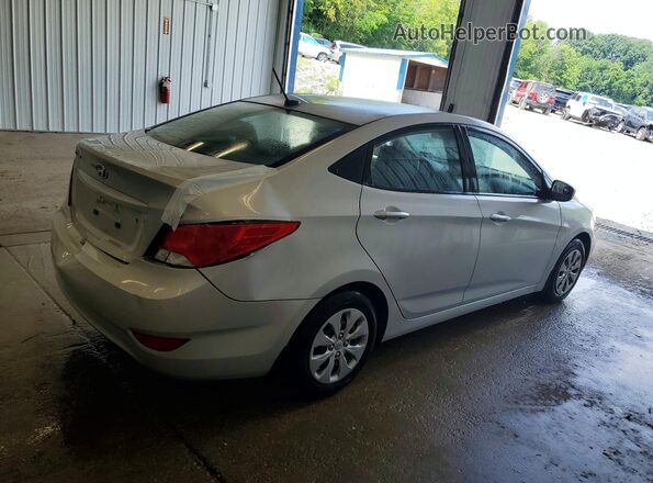 KMHCT4AE6GU139621 2016 HYUNDAI ACCENT Silver Задня права чверть