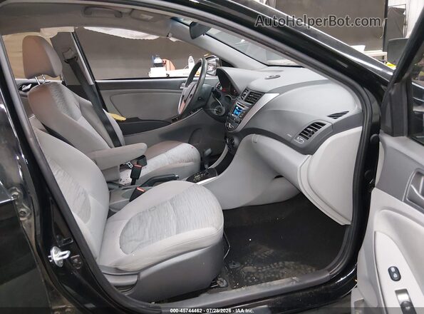 KMHCT4AE6GU157634 2016 HYUNDAI ACCENT Черный Вид салона спереди