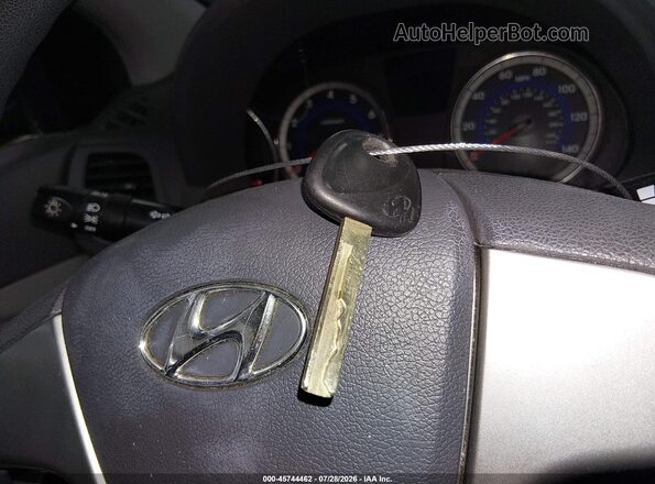 KMHCT4AE6GU157634 2016 HYUNDAI ACCENT Черный Вид панели приборов