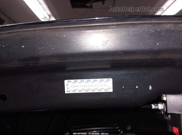 KMHCT4AE6GU157634 2016 HYUNDAI ACCENT Черный Вид подкапотного пространства