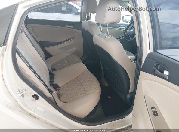 KMHCT4AE6GU161604 2016 HYUNDAI ACCENT Белый Вид наклейки с VIN-кодом