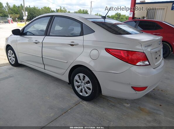 KMHCT4AE6GU161604 2016 HYUNDAI ACCENT Белый Задняя левая четверть
