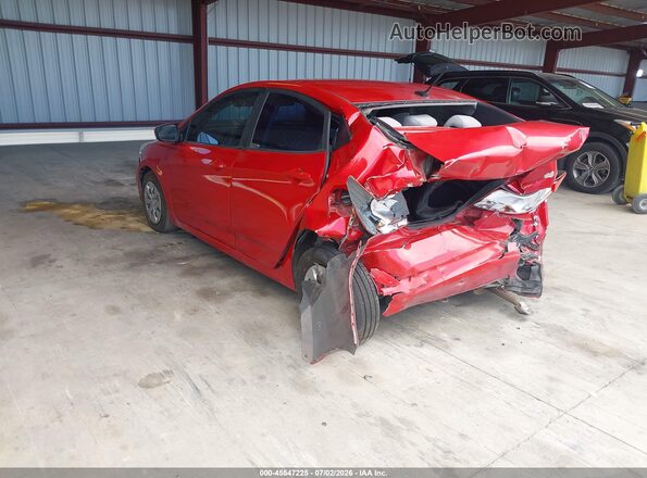 KMHCT4AE6HU244161 2017 HYUNDAI ACCENT Красный Задняя левая четверть