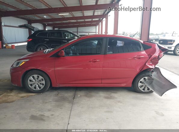 KMHCT4AE6HU244161 2017 HYUNDAI ACCENT Красный Панорамный вид салона 360°