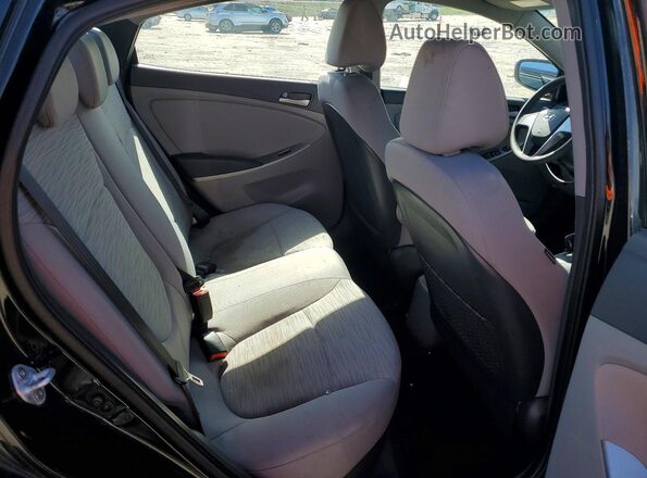 KMHCT4AE6HU247416 2017 HYUNDAI ACCENT Черный Вид задних сидений