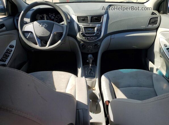 KMHCT4AE6HU247416 2017 HYUNDAI ACCENT Черный Вид панели приборов
