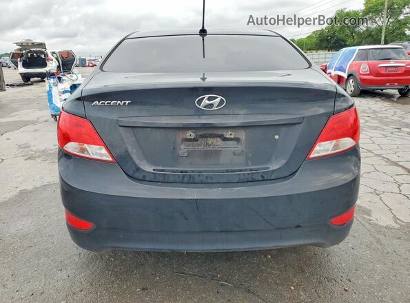 KMHCT4AE6HU265348 2017 HYUNDAI ACCENT Black Widok z tyłu