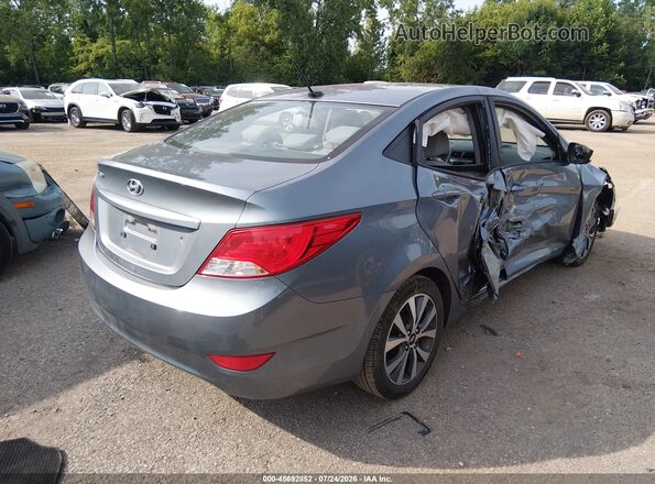 KMHCT4AE6HU358550 2017 HYUNDAI ACCENT Серебряный Задняя правая четверть