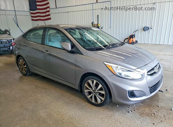 KMHCT4AE6HU364204 2017 HYUNDAI ACCENT Gray Առջևի աջ
