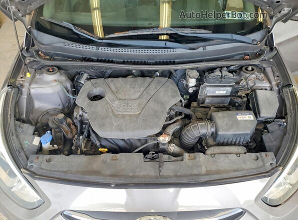 KMHCT4AE6HU364204 2017 HYUNDAI ACCENT Gray Սալոնի հետևի տեսք
