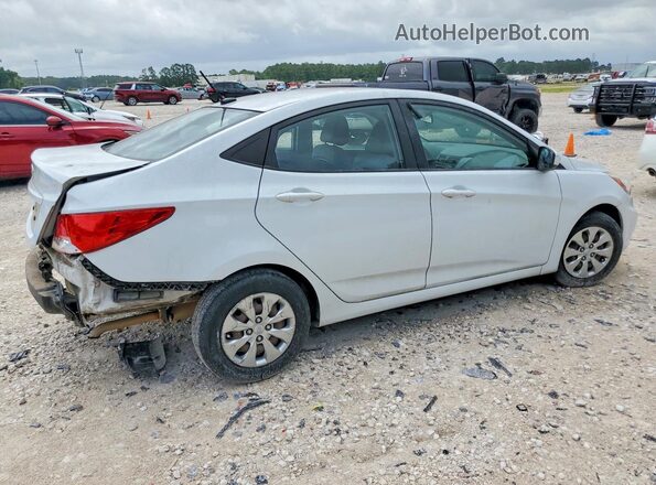 KMHCT4AE6HU369743 2017 HYUNDAI ACCENT White უკანა მარჯვენა