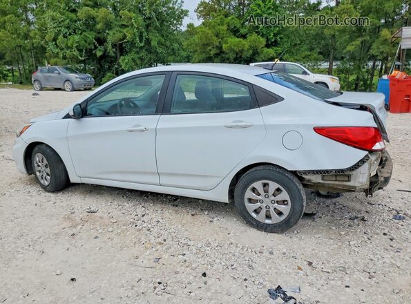 KMHCT4AE6HU369743 2017 HYUNDAI ACCENT White უკანა მარცხენა