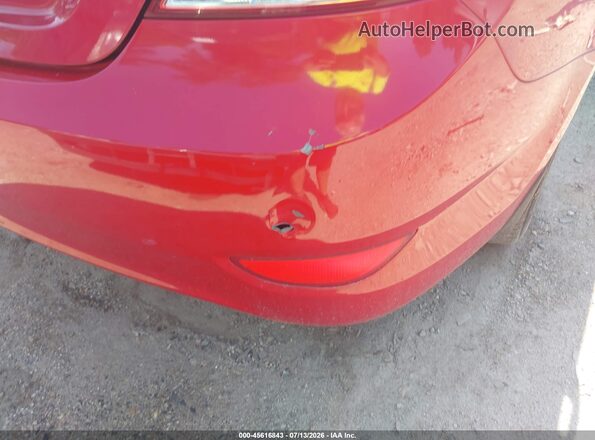 KMHCT4AE7GU093653 2016 HYUNDAI ACCENT Красный 