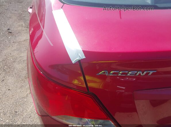 KMHCT4AE7GU093653 2016 HYUNDAI ACCENT Красный Панорамный вид салона 360°