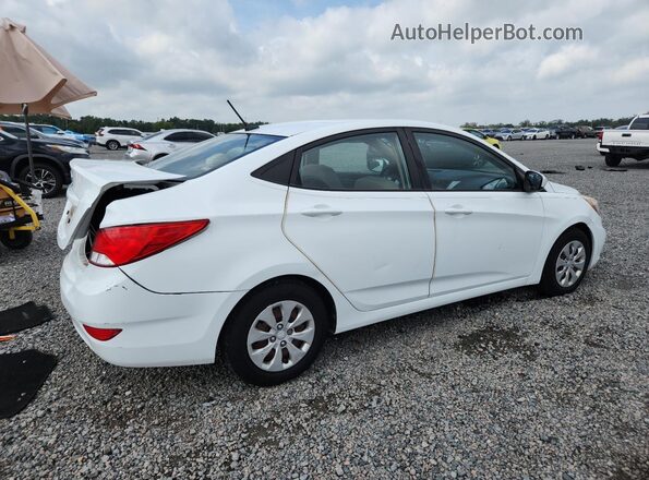 KMHCT4AE7GU149803 2016 HYUNDAI ACCENT White Trasero derecho