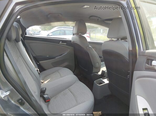 KMHCT4AE7HU247540 2017 HYUNDAI ACCENT Gray VIN კოდის სტიკერის ხედი