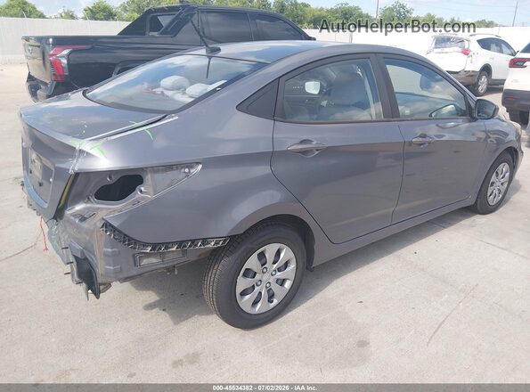 KMHCT4AE7HU283339 2017 HYUNDAI ACCENT Gray Rear right