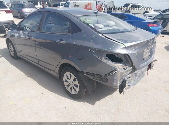 KMHCT4AE7HU283339 2017 HYUNDAI ACCENT Gray Rear left