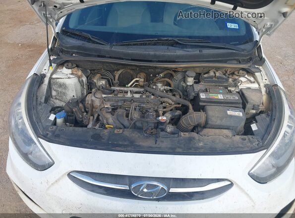 KMHCT4AE8GU143167 2016 HYUNDAI ACCENT White Widok z tyłu