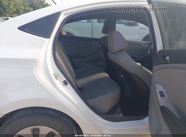 KMHCT4AE8GU143167 2016 HYUNDAI ACCENT White Widok naklejki z numerem VIN