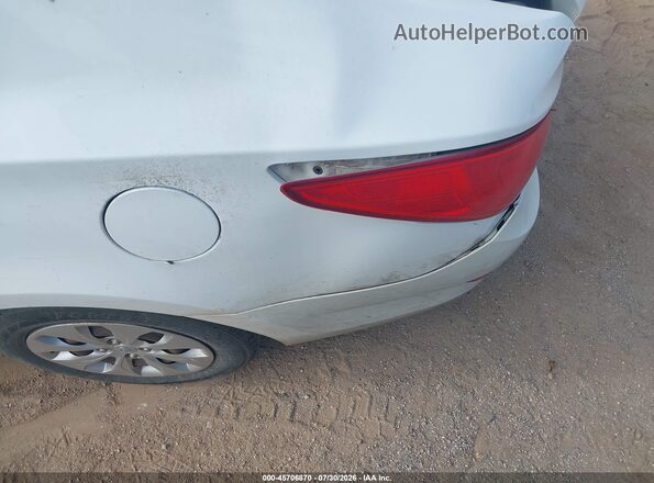 KMHCT4AE8GU143167 2016 HYUNDAI ACCENT White Widok zestawu wskaźników