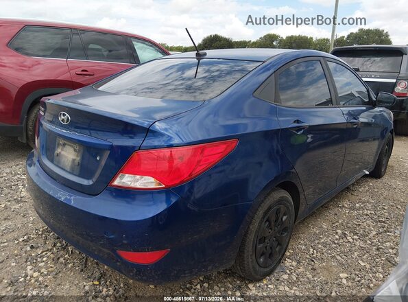 KMHCT4AE8HU174047 2017 HYUNDAI ACCENT Blue Rear right