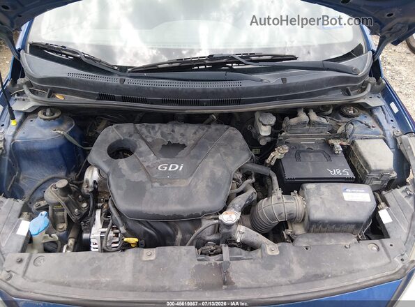 KMHCT4AE8HU174047 2017 HYUNDAI ACCENT Blue Rear view