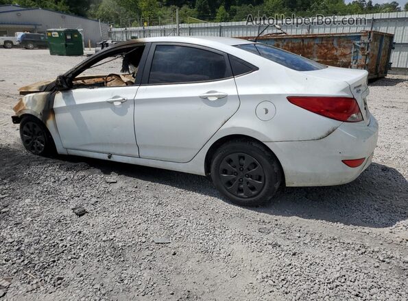 KMHCT4AE8HU223117 2017 HYUNDAI ACCENT White Հետևի ձախ
