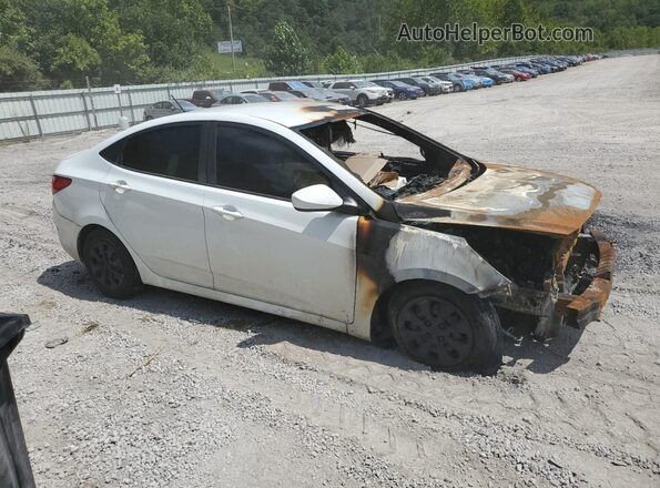 KMHCT4AE8HU223117 2017 HYUNDAI ACCENT White Առջևի աջ