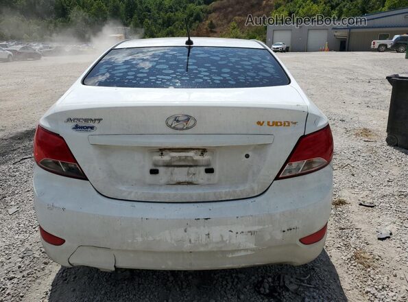 KMHCT4AE8HU223117 2017 HYUNDAI ACCENT White Հետևի տեսք